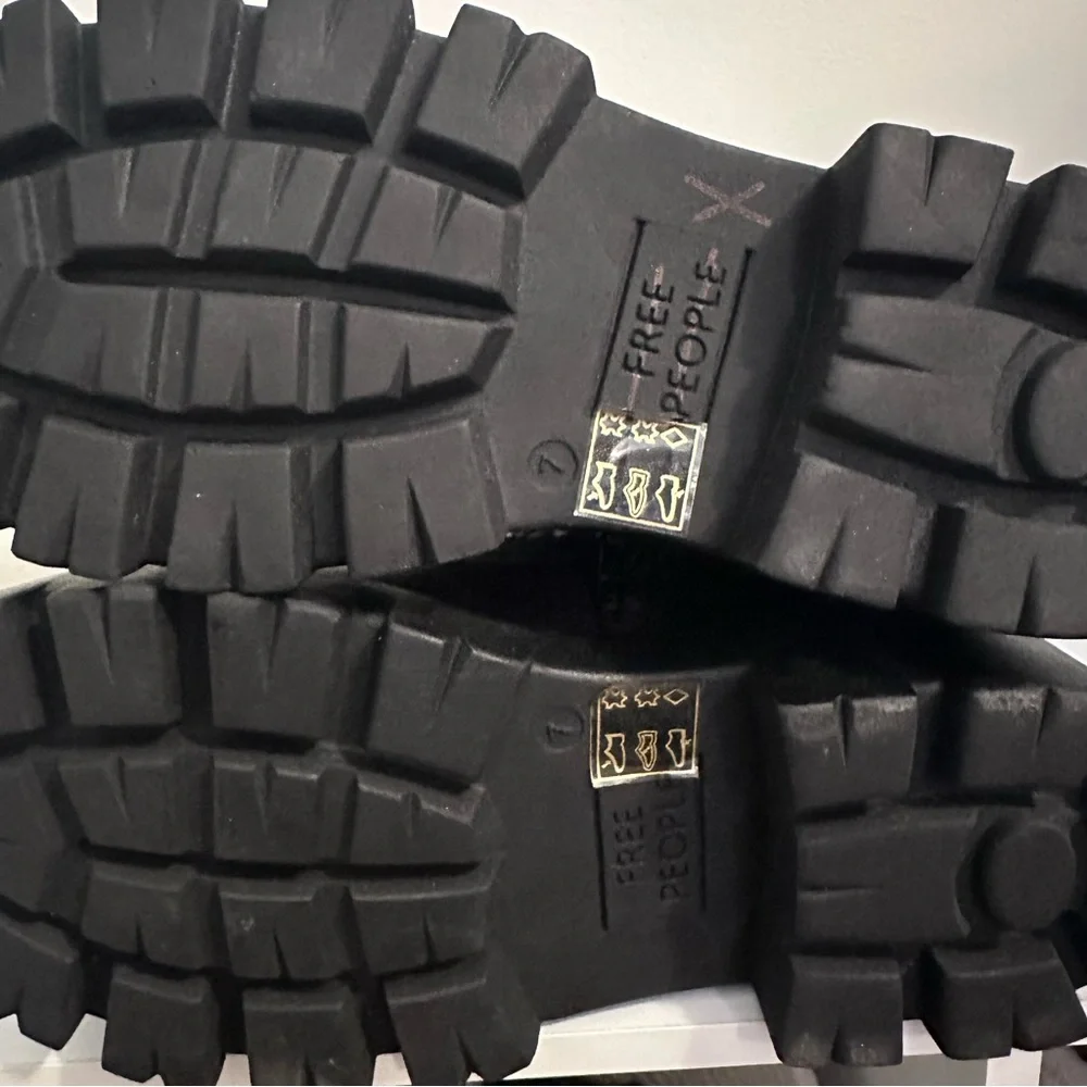 Free People Jones Lug Sole Lace Up Boots - Picture 10 of 11